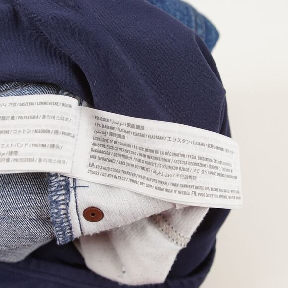 Abercrombie & Fitch Ankle Straight Blue Maternity Jeans Womens Sz 28 / 6 - Picture 13 of 13